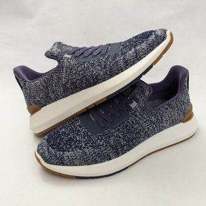 $175 Peter Millar Hyperlight Apollo Sneaker Men`s Size 8 Blue Knit Comfort